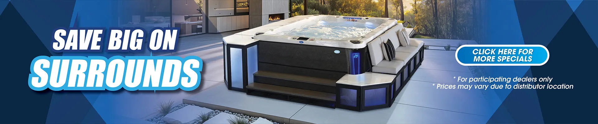 Calspas hot tub being used in a family setting - Rouyn Noranda